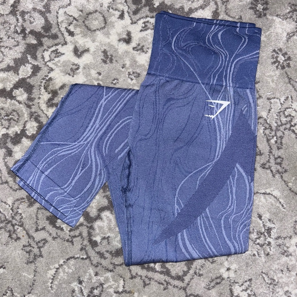 Gymshark Mercury Seamless Leggings -Blue